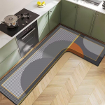 P&otilde;hjamaade kerge luksus diatomiitmuda majapidamis- L-kujuline k&ouml;&ouml;gip&otilde;randamatt Veeimavus Libisemisvastane Kiiresti kuivav ja Lihtsalt hooldatav P&otilde;randamatt 80*150*45cm