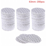 200 tk Isekleepuv vahu survetundlik tihendikork vooder v&otilde;ltsimiskindel tihendid vooder kosmeetikapurgi pudeli poti jaoks 20 mm-82 mm 63mm-200pcs
