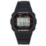Casio G-Shock Digitaalne Esimene G-Shock Kvarts DW-5000R-1A Originaaldisaini Taasloov Meeste K&auml;ekell 200M must