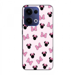 Coque de t&eacute;l&eacute;phone - Maniacase - Oppo Reno 13 5G - Minnie - Noeud - Silicone souple