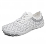 Paljajalu Kingad Meeste Naiste Cross Training Kingad Laiade Varvastekastidega Sportlikud Null Tilgaga Matka Jooksu Tennised 42 valge