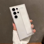 Luksuslik &Uuml;li&otilde;huke Matt Elastne Silikoonist K&auml;erihm P&otilde;rutuskindel &Uuml;mbris Samsung S25 S24 S23 Ultra S25 Plus jaoks PC K&otilde;va L&auml;bipaistev Kate Samsung S25 Ultra