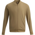 Under Armour Meridian Mugav Vabaaja Minimalistlik Spordijakk Pikkade Varrukatega Meeste jakid Kameelipruun 1386976-263 M