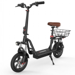 iScooter i12 E-Scooter 500W Dual Motor 36V7.5Ah Battery Dual Drive 12 Inch Adult E-Scooter Silent Tire Foldable Electric Scooter must