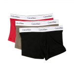 Calvin Klein Elastsest Logoga V&ouml;&ouml;koht Bokserid Kolmikut Pakk Meeste aluspesu 000NB2380ADYV S