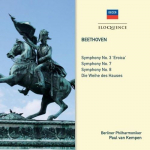 CD BEETHOVEN - S&uuml;mf. 3, 7, 8: Kempen / Bpo 4385332 Jaapan Klassikaline Kasutatud