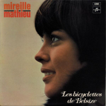 LP plaat MIREILLE MATHIEU - Les Bicyclettes De Belsize SX6328 Columbia 1969 UK Pop Kasutatud