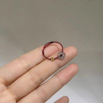 K&otilde;rge Kvaliteediga Minimalistlik Lille M&uuml;ndi Kootud S&otilde;rmus Geomeetriline Keerutatud &Otilde;&otilde;nes S&otilde;rmus Naistele Naissoost Amulett Peo Pulmaehted Kingitus