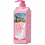 Milk Baobab Juuksehooldusvahend/ &Scaron;ampoon 1L:Valge Seep Elevandiluu Musk Valge Musk Beebipuuder Damaskuse Roos Flora Bukett Laim ja Basiilik Lavendliaed Shampoo Damask Rose