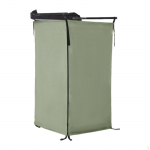 K&uuml;ljelt avatav du&scaron;itelk s&otilde;idukile v&auml;litingimustes kasutamiseks tualeti ja riietumisruumina Dark Green