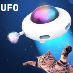 Automaatne sulgedega kiusaja kassim&auml;nguasjad kassipoegadele Kasside interaktiivne tegevus Elektrilised hullud m&auml;nguasjad Intelligentne USB laetav lemmikloomam&auml;nguasi white（Upgrade version） white