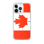 Coque iPhone &ndash; Drapeau Kanada &ndash; iPhone 14 Pro Max &ndash; Souple &ndash; Mitmev&auml;rviline &ndash; Vertikaalne