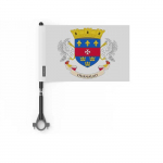 Drapeau &ndash; Saint-Barth&eacute;lemy &ndash; 10 t&uuml;kki &ndash; 14 x 21 cm &ndash; pol&uuml;ester &ndash; mulje otse/tagurpidi