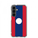 Coque T&eacute;l&eacute;phone - Samsung - Galaxy S21 - Drapeau Laos - Souple - Mitmev&auml;rviline