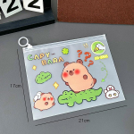 Armas multikas Capybara l&auml;bipaistev failikott &otilde;pilastele teabekott Suure mahutavusega testpaberist s&auml;ilituskott Kirjatarvete kott as the picture