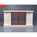 MOC Klotsid Liugsiiniga Uks 1x4x6 Raam 60596 92589 Maja Seina Kokkupandavad Osad Ehitusplokk Plastikm&auml;nguasi lapsele