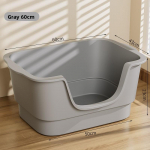 Kassiliivakast Eriti suur Poolsuletud Kassiliivakast Eriti suur Pritsmekindel Hiiglaslik Maine Cooni Tualett Lemmikloomatarbed send oversized cat litter shovel