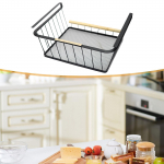 under Cabinet Shelf Basket, Storage Rack Lightweight Organization Hanging Organizer for