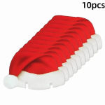 10 tk J&otilde;ulutassi kaart J&otilde;uluvana M&uuml;ts Veinklaasi kaunistused J&otilde;ulupuu kaunistused koju J&otilde;ulukaunistused Peokaunistused Uusaasta kingitused 10-pcs