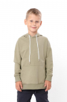 Hoodie (boys) &ndash; Breathable Cotton, Hood & Long Sleeve, Any season, 6394-057-4 HC 110