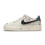 Nike Air Force 1 LV8 3 GS V&auml;rvipritsmetega - Hele kondivalge Laste tossud Valge purjekas Must DJ2598-001 35.5