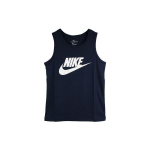 Nike Nsw Icon Futura Korvpalli T-s&auml;rk Kiiresti kuivav Meeste Topid Tumesinine AR4992-451 S