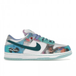 Futura Laboratories x Nike Dunk Low SB Bleached Aqua Meeste Tossud Mitmev&auml;rviline Geood-Teal Valge HF6061-400 36.5