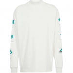 Adidas Equipment Seeria Ss25 Eqt Mood Hingav Mugav Puuvillane Pikkade Varrukatega T-s&auml;rk Meeste Topid Valge JN4846 M