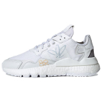 Adidas Originals Nite Jogger Kangas Spordijalatsid Minimalistlikud Hingavad Madalad Vabaajajalatsid Naistele Tennised Valge Hall GZ3229 36⅔