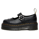 dr. Martens Nahast Mugavad Vabaaja Paksude Taldadega Kingad Naiste Kingad Must 27644001 36