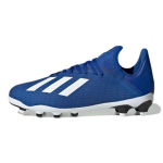 Adidas X 19.3 &Uuml;marotsaga Paelkinnitusega Vastupidavad Madalad Jalgpallikingad Laste Jalgpallikingad Sinised EG1495 28.5