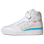 Adidas Originals Forum 84 High Nahast Retro Vabaaja K&otilde;rged Tossud Naiste Tossud Valge Beež Sinine GY8164 40 white