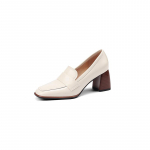 Mood 2025 Kevad Uued EHTSA NAHK Naiste Kingad VABA AEG Naiste Slip-On Madalad Kingad Ruudukujulise Varbaga Kontsad Kingad Naistele Zapatos De Mujer 34 mustjasvalge