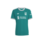 Adidas Originals X Liverpool FC Koost&ouml;&ouml; 25/26 F&auml;nniversioon Teine v&otilde;&otilde;rsilmav&auml;rvi Kiiresti kuivav Kitsa l&otilde;ikega Pullover L&uuml;hikeste varrukatega Jalgpallis&auml;rk Meeste Topid JV6428 L blue