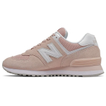 New Balance NB 574 Retro Mugavad S&uuml;nteetilisest Nahast Madalad Vabaaja Jooksujalatsid Naiste toss Roosa Valge WL574OAB 36