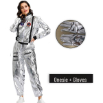 Halloweeni astronaut-piloodi kost&uuml;&uuml;m - Kosmoseriietus Cosplay'ks ja lavale Extra Large (XL)