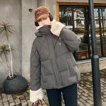 S&uuml;gis Talv Paks Soe Parka Naised Vabaaja Armas &Uuml;hev&auml;rviline Suure Taskuga Lahtine Kapuutsiga Mantel Jakid Pealisr&otilde;ivad XXL kaamel