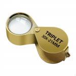 Jewelers Loupe Magnifier 30x Magnifying, Premium, Easy to Use Gift Practical Pocket Glass