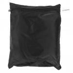 Outdoor Waterproof Folding Chaise Lounge Chair Cover Anti rust(210D outer black&inner silver)