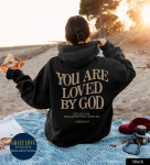 Jesus Loves You Hoodie Jesus Hoodie Christian Hoodie Christian dressipluus Trendikas kapuuts Piiblisalmi s&auml;rk Esteetilised r&otilde;ivad Chr 3XL