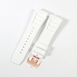 Silikoonist k&auml;ekella rihm Richard Mille meestele, reljeefne, veekindel, higikindel, suu kummist k&auml;ekella rihma tarvikud, 25mm randmerihm 25mm&With 5 Stars tools