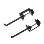 Craft Paper Roll Holder Painting Craft Packaging Paper Roll Holder with Adjustable Clamp Tabletop Paper Dispenser for 0-1.8 Tables Holds Up to 7 Sets