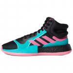 Adidas Marquee Boost 'Black Shock Pink Aqua' tossud EH2373 40⅔