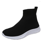 Uued s&uuml;gisesed v&otilde;rkjalatsid Elastsed suuremate suurustega madalad k&otilde;rge s&auml;&auml;rega vabaaja spordijalatsid Moodsad mugavad libisemiskindlad kingad Zapatillas 40 black