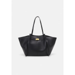 Kerge ja suure mahutavusega uus nahkhiirekujuline high street k&auml;ekott, trendikas &uuml;hekordse &otilde;larihmaga diagonaalkott naistele 32cm*16cm*29cm black