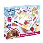 Jeu de coloriage - Infini Fun - Xylopad - Multicolore - 3 feutres ergonomiques - 12 mois et plus mitmev&auml;rviline