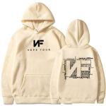 Nf Hope Tour Huppar Nf Kaup Nf Muusika Albumi Huppar Kingitus Nf F&auml;nnile Pullover Topp Streetwear Unisex M beige