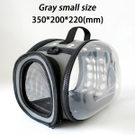 Lemmiklooma &otilde;lakott kassi kandekott v&auml;ljas reisimiseks hingav k&auml;ekott kutsikate ja kassipoegade kapsel, l&auml;bipaistev kaasaskantav &otilde;larihma kott M