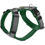 Harnais pour chien - HUNTER - Maldon Up - Vert fonc&eacute;/gris - Taille S-M - R&eacute;fl&eacute;chissant 3M roheline