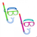 Ensemble Masque et Tube - Bestway - 24035 - Junior - Couleur Assortie - +7 Ans roosa